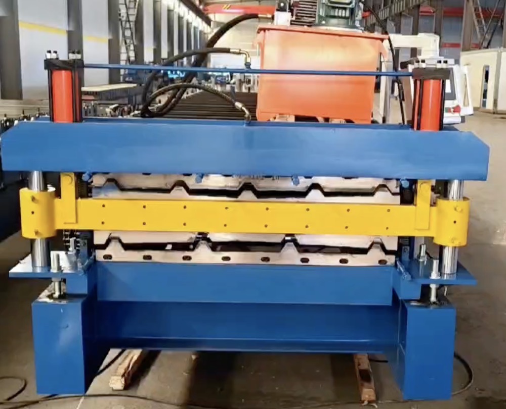 Two Profile Double Layer Roofing Sheet Roll Forming Machine